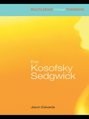 cover image of Eve Kosofsky Sedgwick